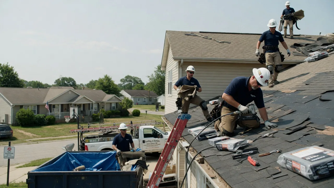 Roof Replacement in Webster, KY near me